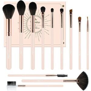 Daxstar Premium Makeup Brushes Set - 12pcs Green Make up Brush Set NIP
